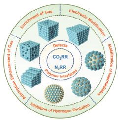 CO2和N2电还原中缺陷及界面工程的最新进展